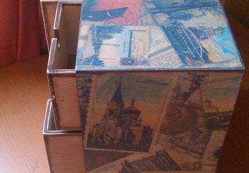 Шкафчик с выдвижными ящичками