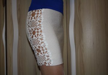 Юбка вязаная крючком