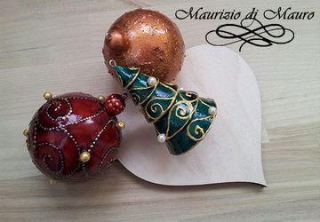 Набор новогодних игрушек на ёлку