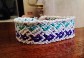 Браслет"цветные ленты"