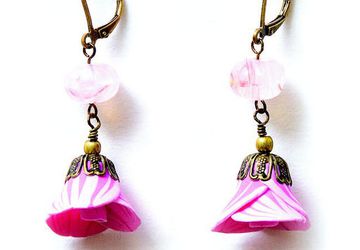 Серьги-капельки своими руками