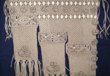 Панно макраме