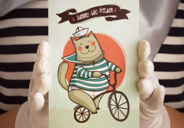 Открытка Summer. Bike. Freedom	