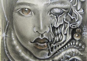 Картина карандашом. Фэнтези.