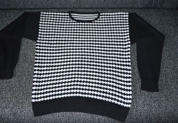 Пуловер из тонкой пряжи