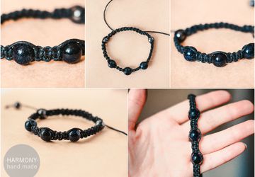 Браслет шамбала "Млечный путь"