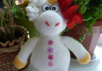 Единорог Кудряшка