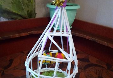 КЛЕТКА С ПТИЧКАМИ