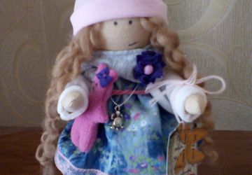 Кукла текстильная Ева.