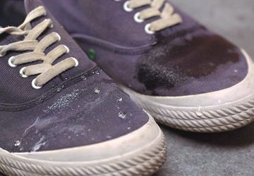 Защита обуви от промокания своими руками.