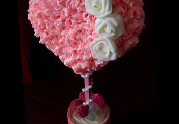 Топиарий "Сердце любви"