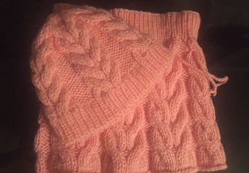 Шапка +снуд