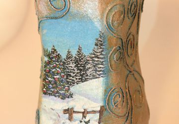 Банка кофе «Ледяной узор»