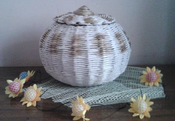 Плетеная "Бомбоньерка"