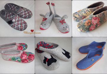 Валяние обуви в домашних условиях.