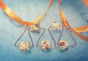 Строгое колье "Треугольники"