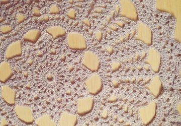 Салфетка ажурная