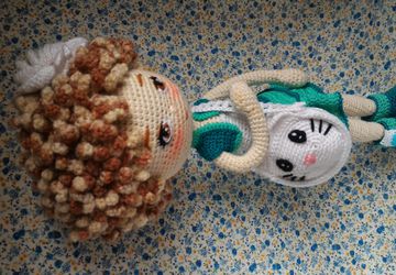 Кукла амигуруми