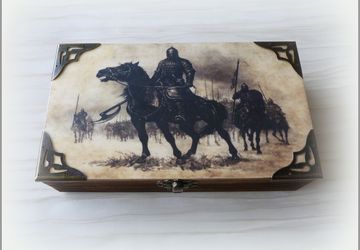 Шкатулка-купюрница "Поле Куликово"