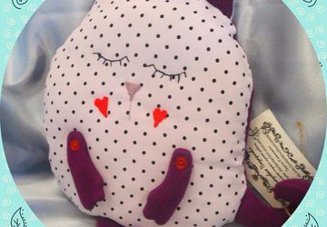 Котик-подушка