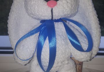 Подарочный Плюшевый зайка