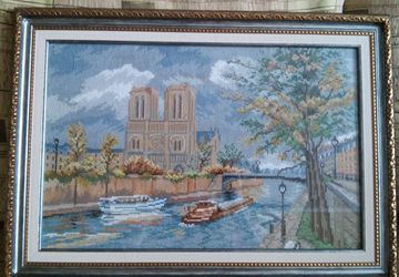 Вышивка крестиком "Нотр-Дам "