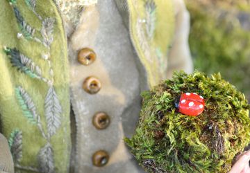 Кукла Сфагнум повелитель Мха (для примера, продана)