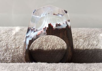 Деревянное кольцо №2