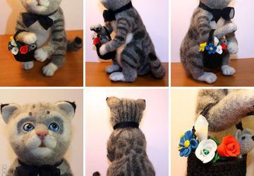 Валяный кот Базиль