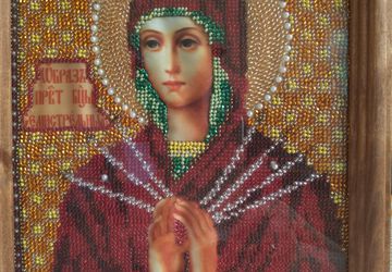 картины из бисера