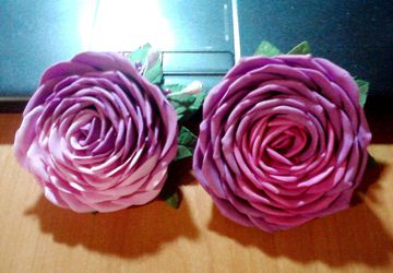 брошь - роза