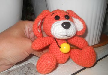 щеночек рыжий