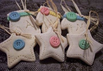 Мастер класс Кулоны из соленого теста