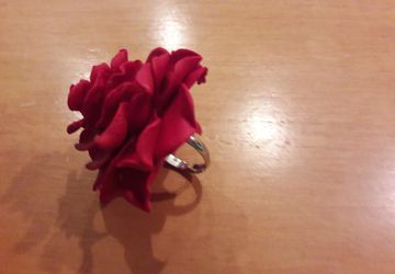 кольцо- цветок!