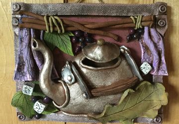 Чай со смородиной.