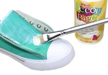 Как украсить кеды