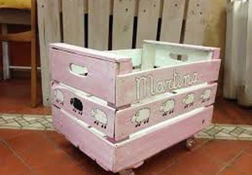 Ящик для детских игрушек своими руками.