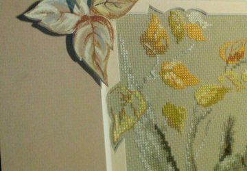 Пример оформления вышивки.