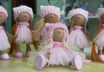Текстильные куклы своими руками