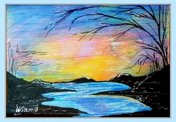 пейзаж с рекой