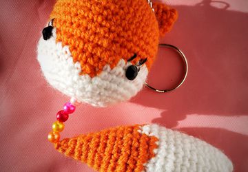 Брелок лисичка