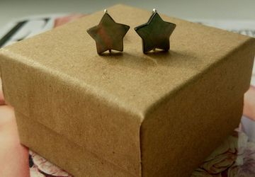 Серьги с перламутром