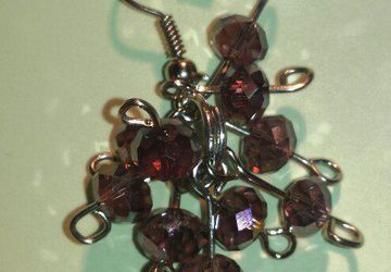 Серьги "Bunch of grapes"