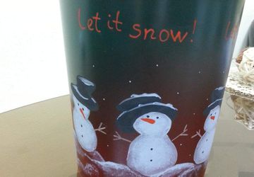 -20% Новогоднее ведерко "Let it snow ! "