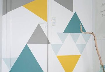 Графические принты в интерьере