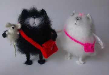 Кот Шмяк с Китти и Сырником