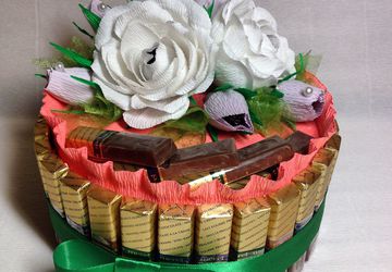Торт из конфет !