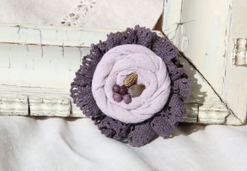 Брошь «Шалфей» из серии «Пряный сад»