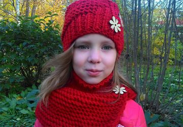 Снуд "Красная осень"