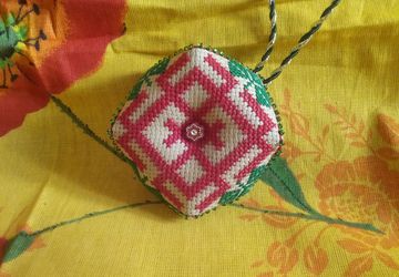 Оберег в машину с ароматом лаванды